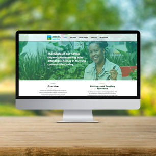 Funders for Housing and Opportunity website design