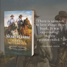 "Outstanding" - THE HEART'S CHARGE by Karen Witemeyer - Excerpt