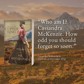 Ride the Rails to Durango in THE CASE OF THE COPPER KING by MK McClintock