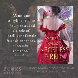"Witty and Refreshing" - Reckless in Red by Rachael Miles - Excerpt & Interview