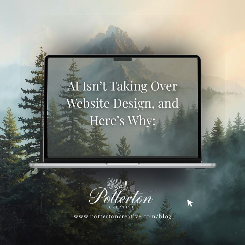 AI Isn’t Taking Over Website Design, and Here’s Why: