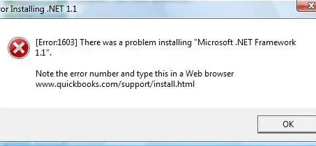 Fix QuickBooks Update Error 1603 (Unable to Apply Patch)