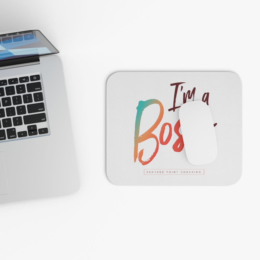 I'm A Boss Mouse Pad (Rectangle)
