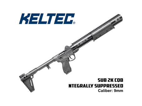 SOLD OUT! Keltec Sub 2K CBQ 9mm Raffle 26-040
