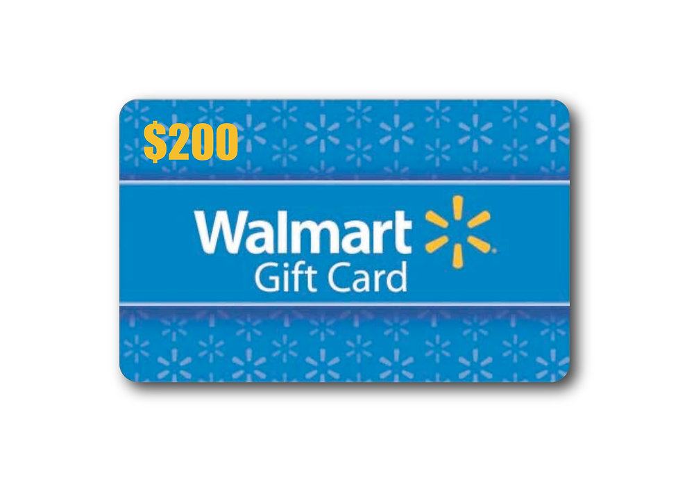 Walmart Raffle Promo SOLD OUT! $200 Walmart Gift Card Raffle 23-110