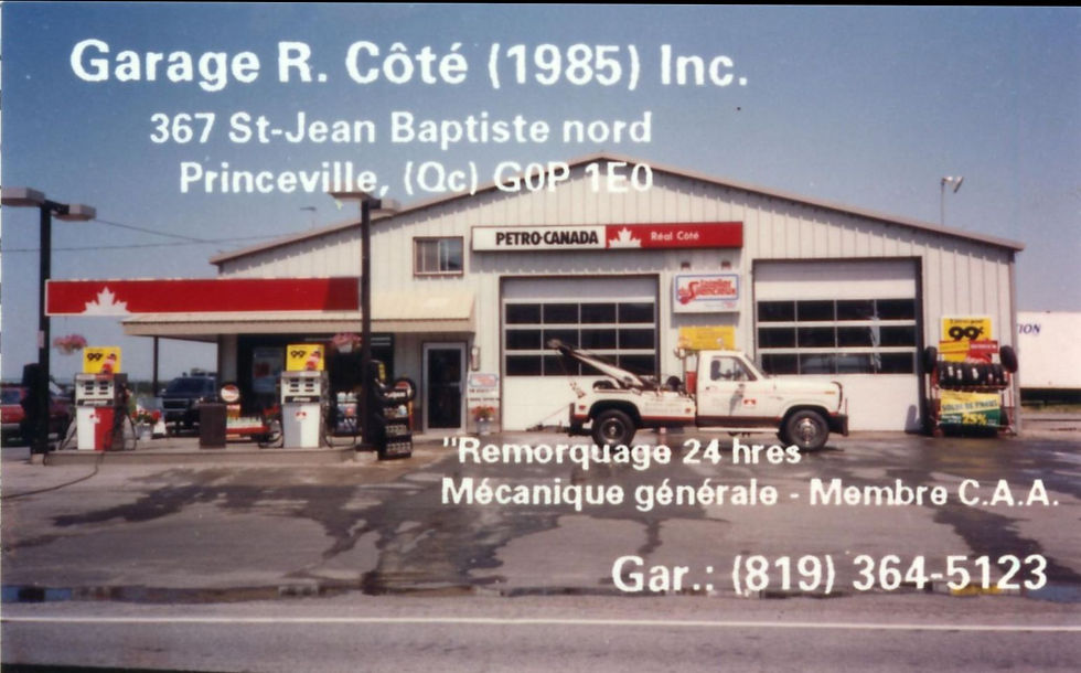 Garage R. Coté, 1993