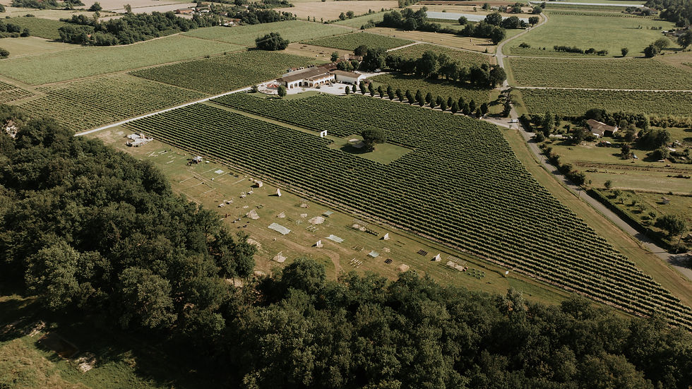 Mud Adventure vue du drone