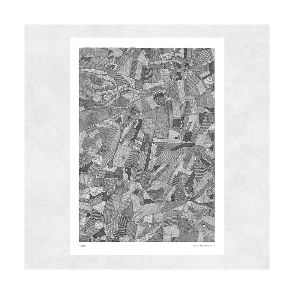 Thumbnail: Fields, Limited Edition Print