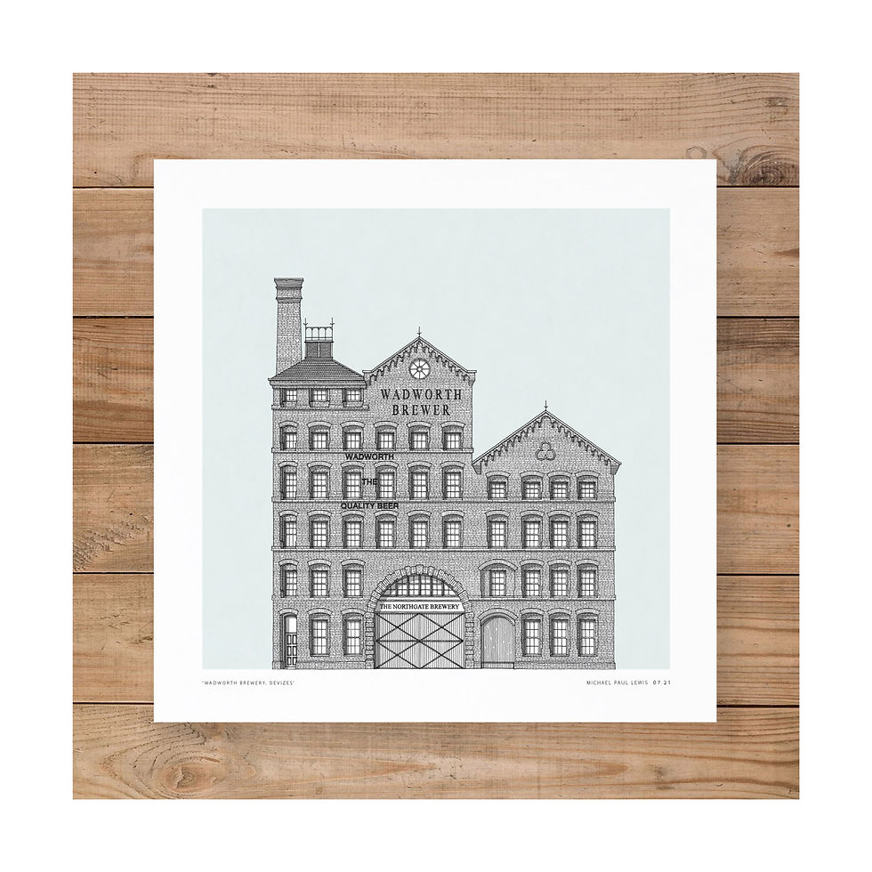 Thumbnail: Wadworth Brewery, Devizes Limited Edition Print