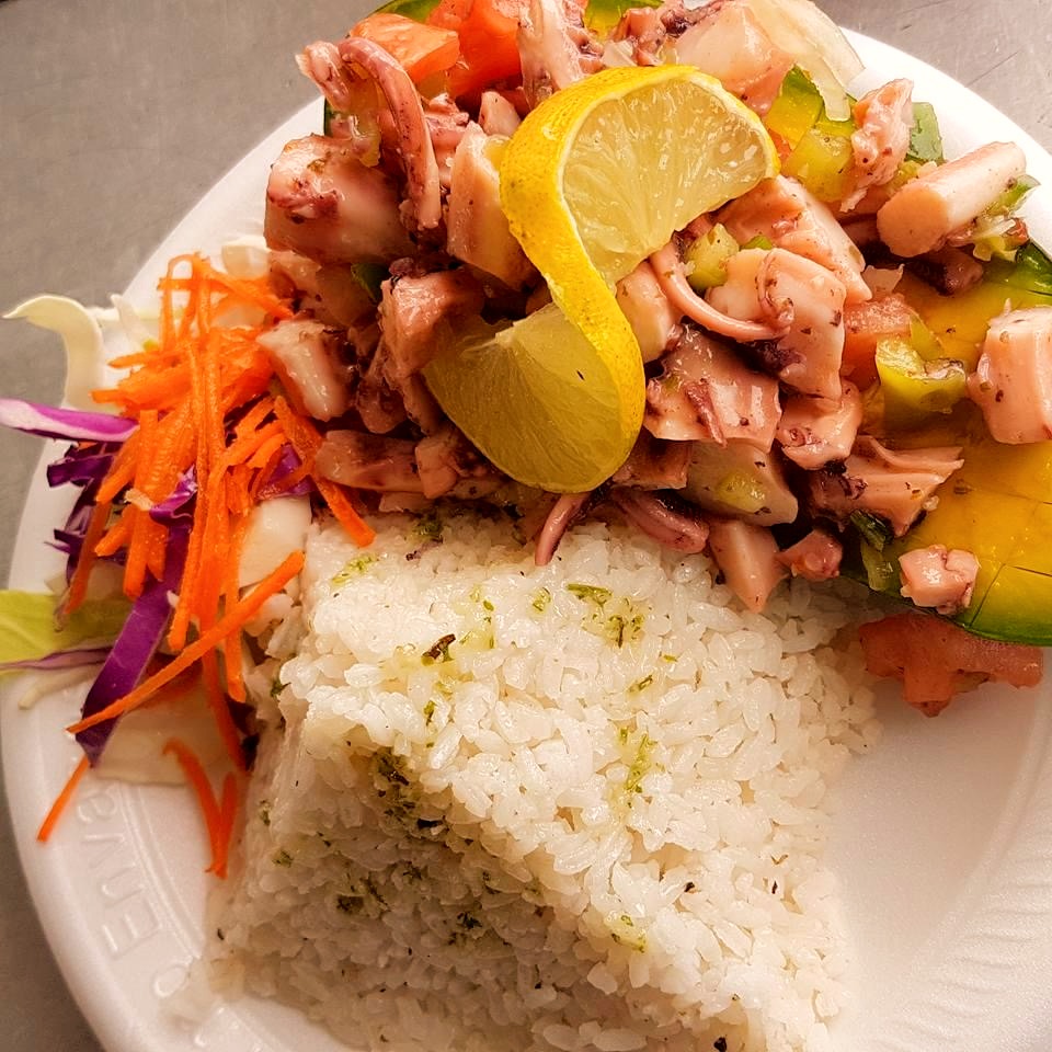 Arranged Food and Objects