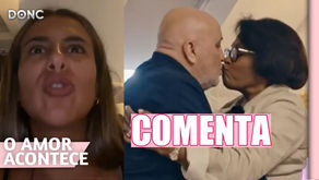 Joana comenta “O Amor Acontece” “demoro quantos dates para ter um beijo e este senhor... ”
