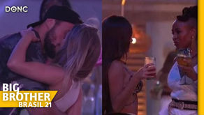 Festa teve beijo de Carla e Arthur, fora de Fiuk para Thaís e farpas de Karol