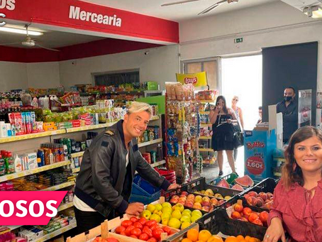 Leo Caeiro grava o seu VIDEOCLIPE na LOJA DA NOÉLIA [com vídeo]