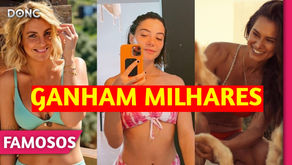 Famosas ganham milhares de euros com fotografias em biquíni. Descubra os valores astronómicos