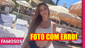 Jéssica Nogueira mostra-se na praia em Ibiza e fã descobre um erro. Saiba qual!