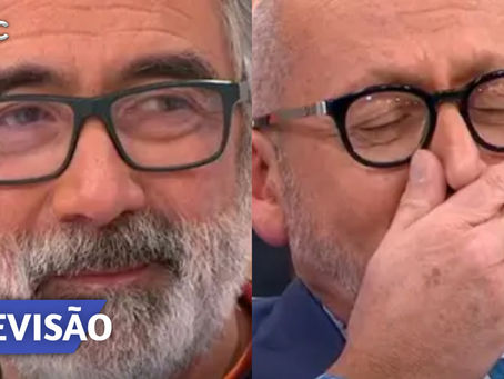 Manuel Luís Goucha emociona-se com Pompeu José: “Ando a chorar há três dias…”