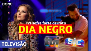 Audiências: TVI não aguenta embate e cai para 3° lugar com o pior resultado do ano