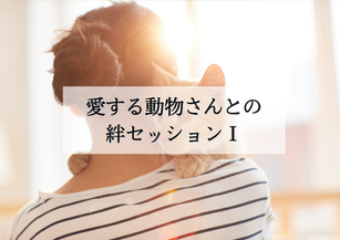 愛する動物さんとの絆セッション