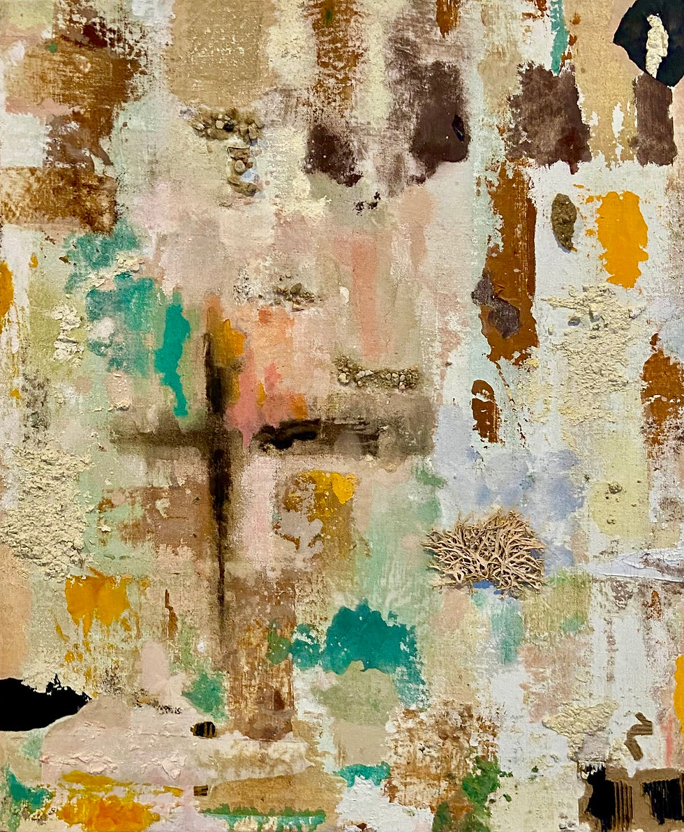 hommage à Antonin Tapies 36X48