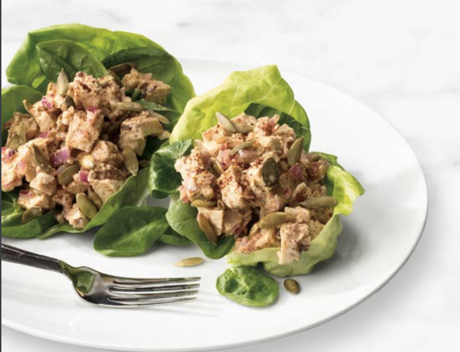 Lipstick And Lunges - Chili Spiced Chicken Salad