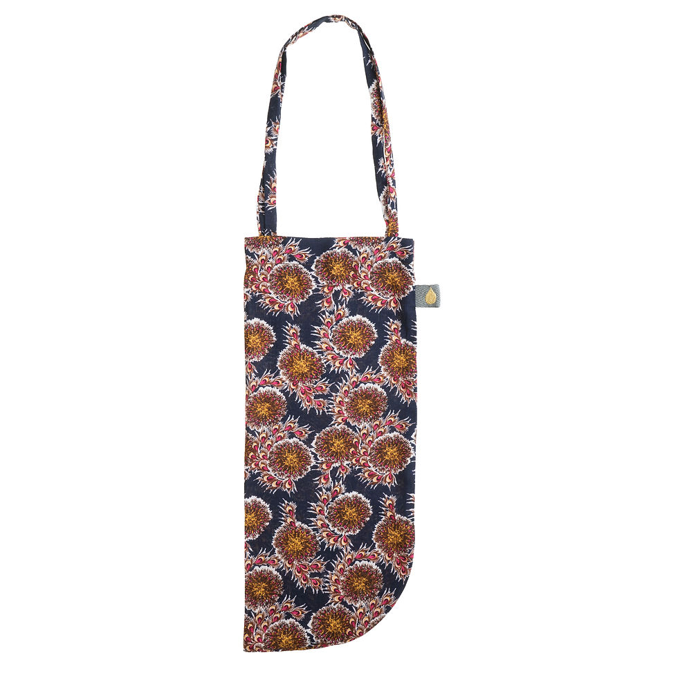 ポシェタトート・アロンジェ/栗&孔雀