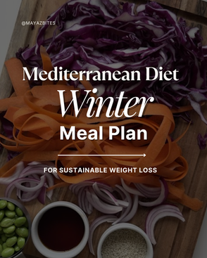 Mediterranean Diet Winter Meal Plan For Sustainable Weight Loss