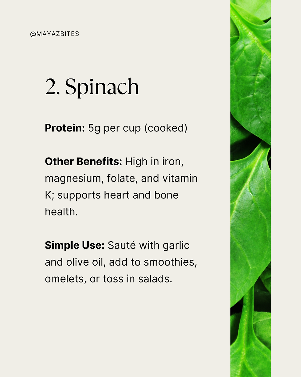 Mediterranean Diet Higher Protein Vegetables List