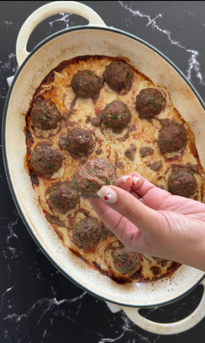 Mediterranean Diet Healthy Kafta Meatballs Recipe
