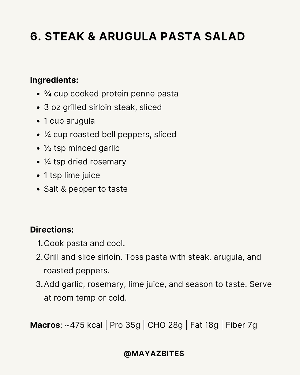 10 Mediterranean Diet Balanced Pasta Salad Recipes