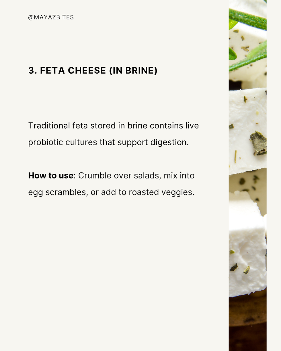 Natural Probiotic Foods List: Boost Your Gut Health Naturally