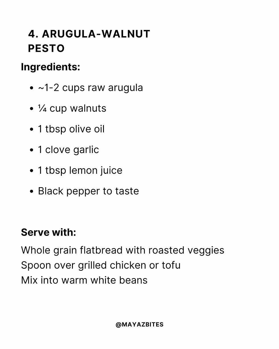 5 Mediterranean Diet Nutrient-Dense Pesto Recipes