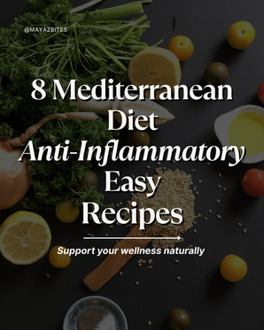 8 Mediterranean Diet Anti-Inflammatory Easy Recipes