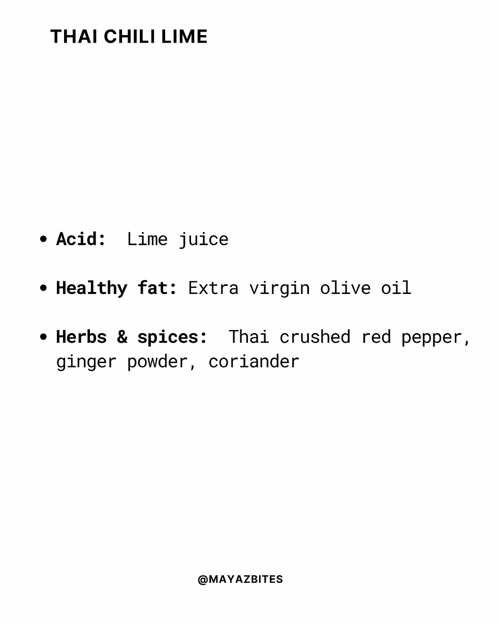 Mediterranean Diet Simple Protein Marinades