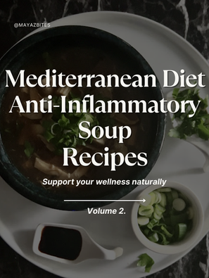 Mediterranean Diet Anti-Inflammatory Soup Recipes Volume 2.