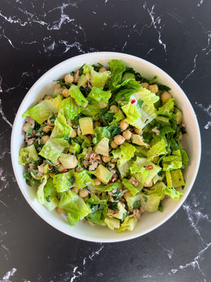 Mediterranean Diet Chickpeas and Tuna Salad Recipe