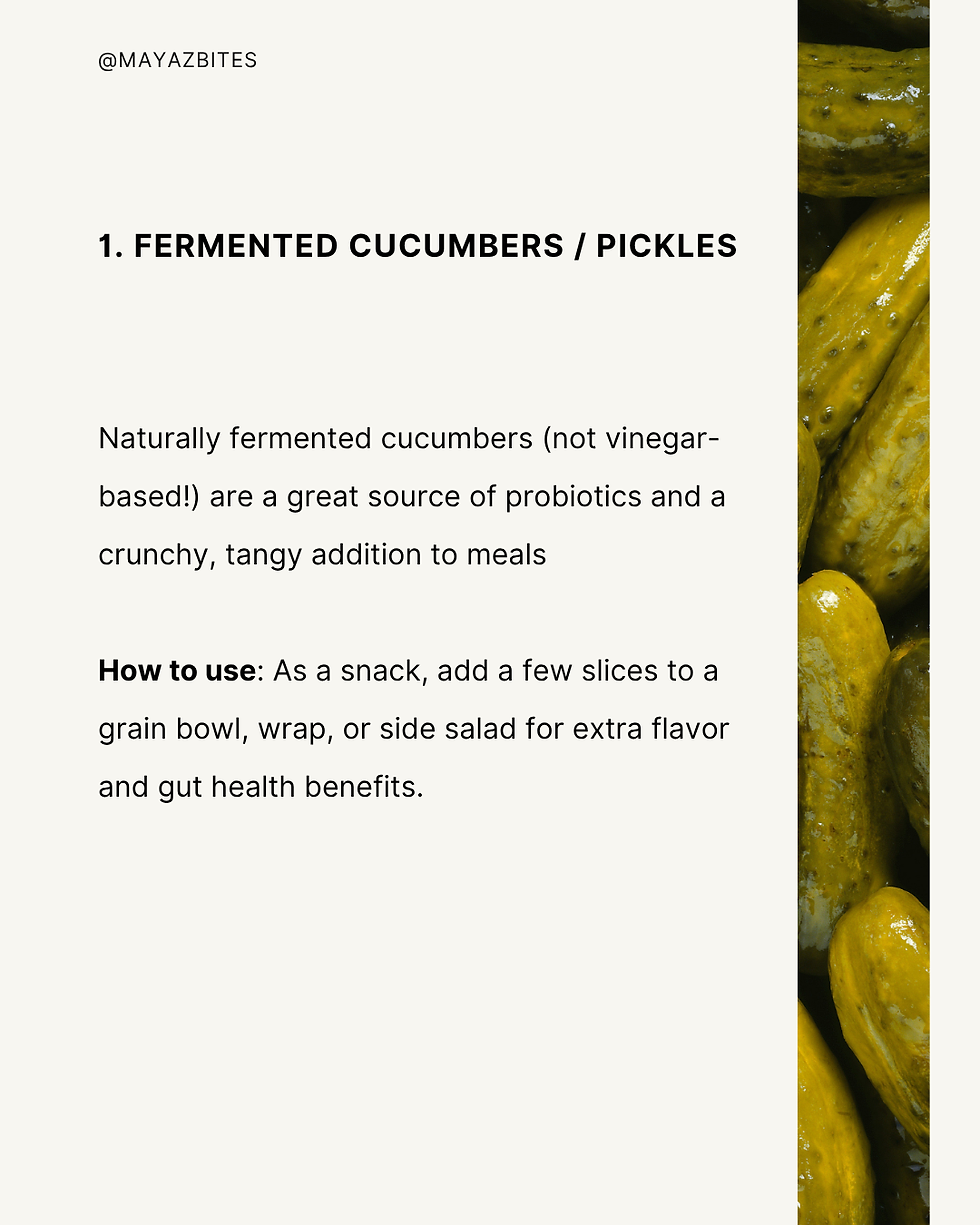 Natural Probiotic Foods List: Boost Your Gut Health Naturally