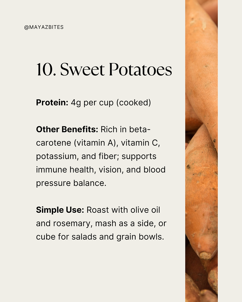 Mediterranean Diet Higher Protein Vegetables List