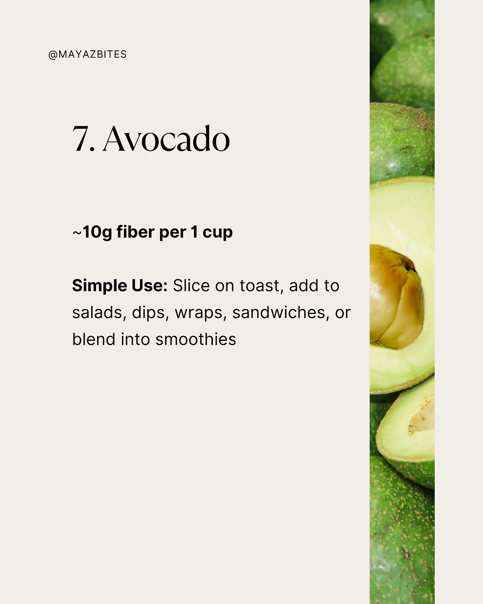 10 Mediterranean Diet Higher Fiber Food List