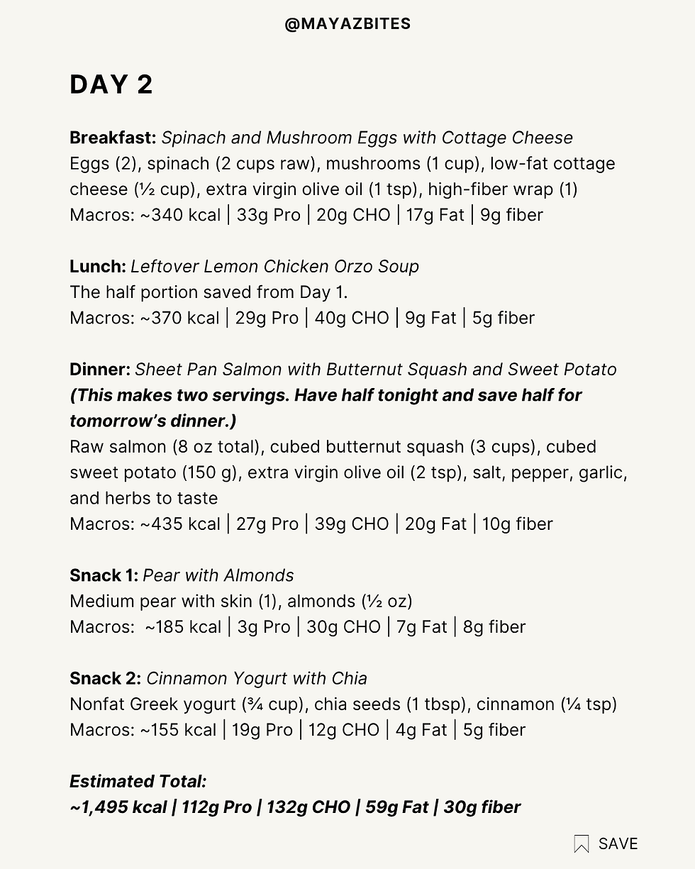 Mediterranean Diet Fall Meal Plan For Sustainable Weight Loss