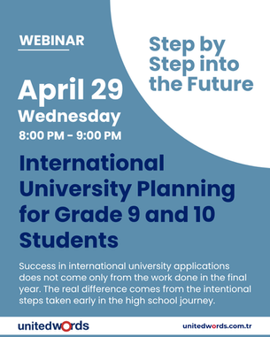International University Planning for Grade 9 and 10 Students