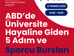 ABD'de Üniversite Hayaline Giden 5 Adım ve Sporcu Bursları
