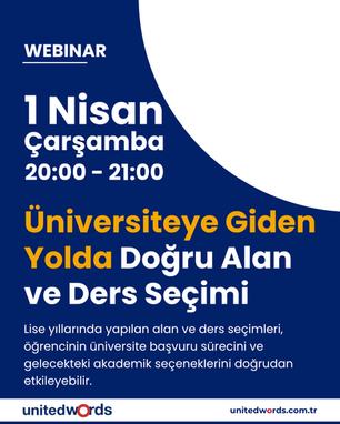 Üniversiteye Giden Yolda Doğru Alan ve Ders Seçimi