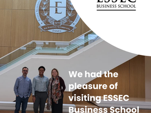 We had the pleasure of visiting ESSEC Business School in Paris