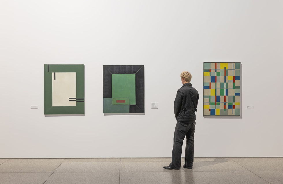 Lygia Clark. Retrospektive, installation view, Neue Nationalgalerie, 2025, © Neue Nationalgalerie – Stiftung Preußischer Kulturbesitz / David von Becker.
