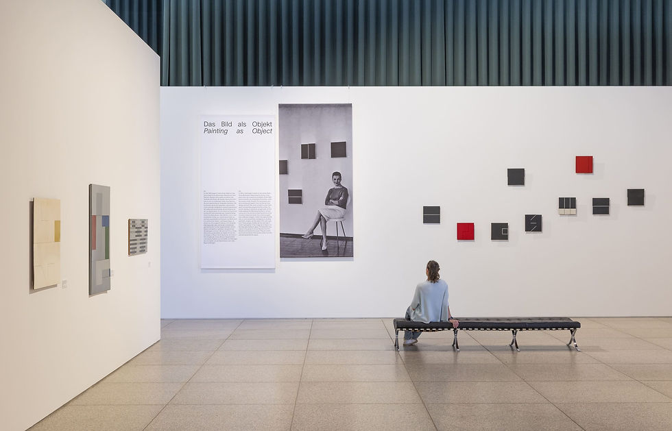 Lygia Clark. Retrospektive, installation view, Neue Nationalgalerie, 2025, © Neue Nationalgalerie – Stiftung Preußischer Kulturbesitz / David von Becker.