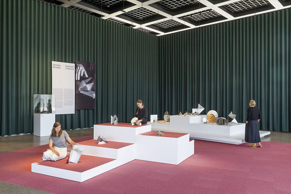 Lygia Clark. Retrospektive, installation view, Neue Nationalgalerie, 2025, © Neue Nationalgalerie – Stiftung Preußischer Kulturbesitz / David von Becker.