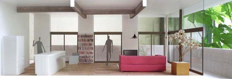 鎌倉大町テラスコーポラティブハウスの進捗