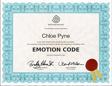 emotion code certification