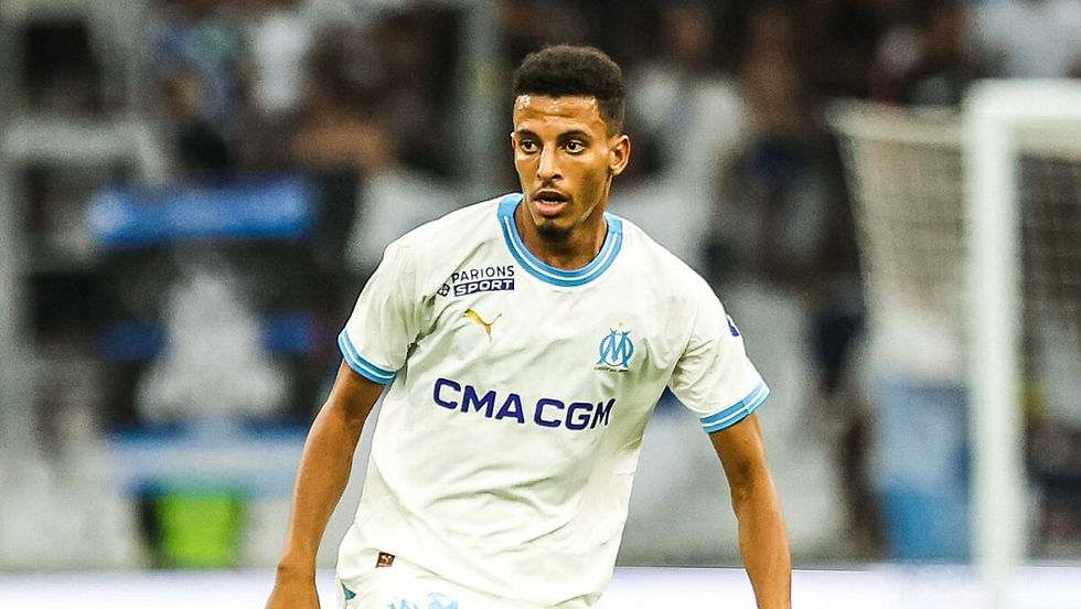 Azzedine OUNAHI sous les couleurs de l'OM