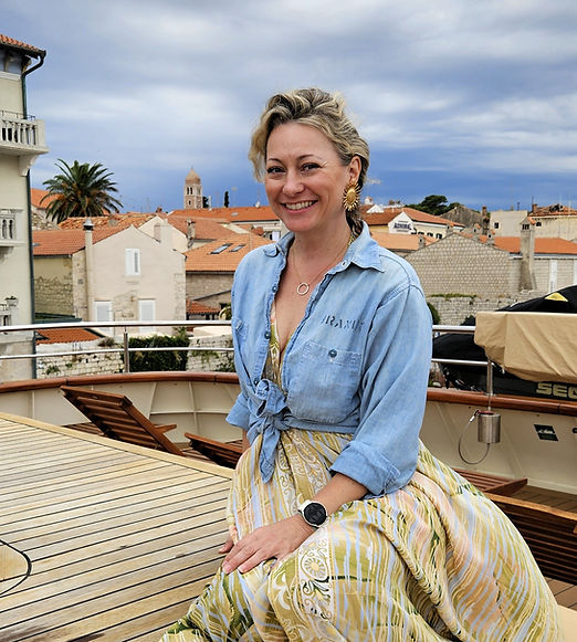Both Worlds Travel Owner Angie Brandt in Croatia